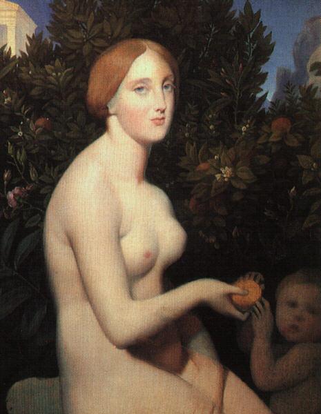 Jean-Auguste Dominique Ingres Venus at Paphos Sweden oil painting art